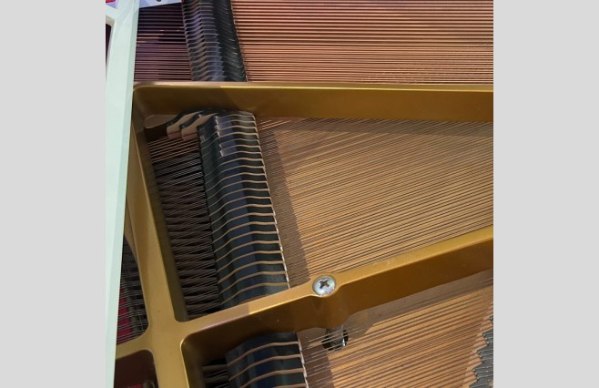 Reid Sohn Polished White RS150G Grand Piano, Used - All Inclusive Premium Package (SN:ILCG0019) - Image 6